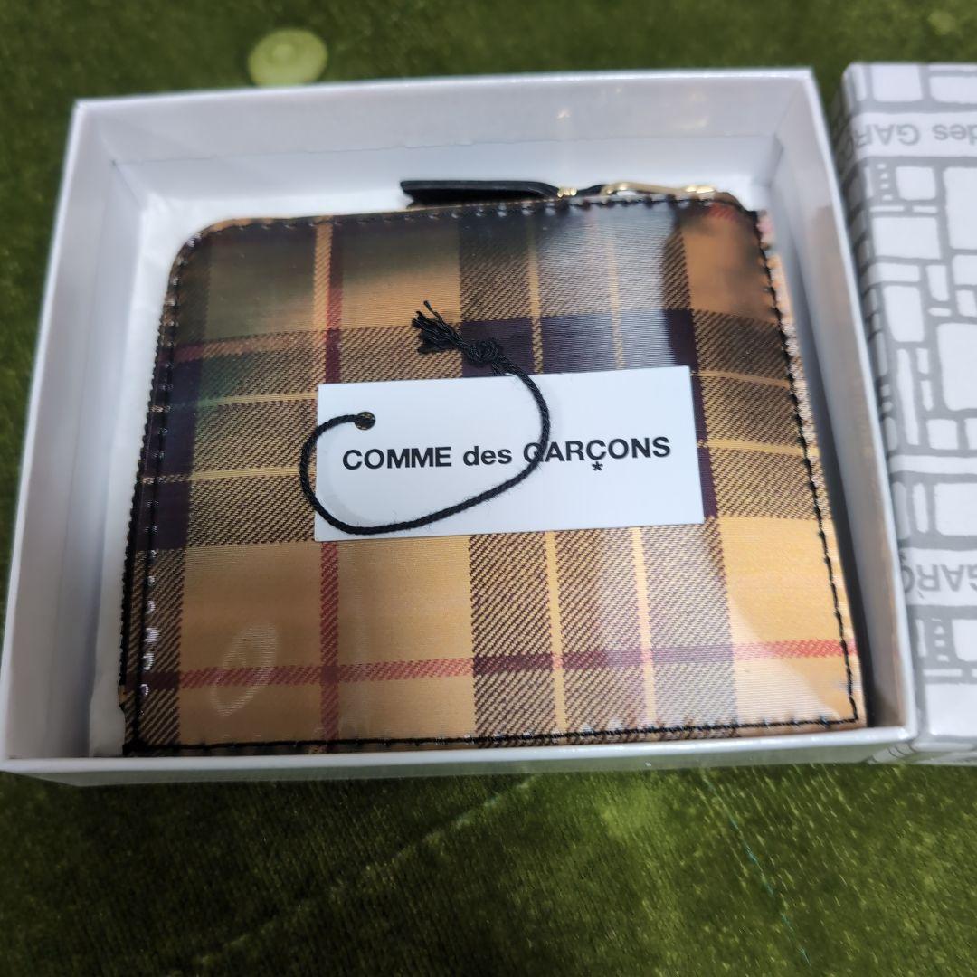コムデギャルソンウォレット Ｌ字 チェック