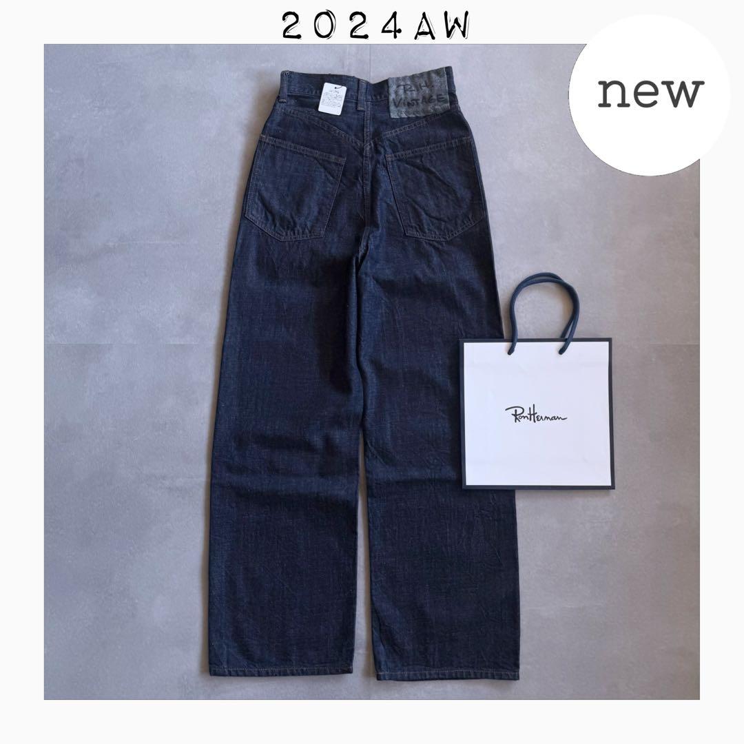 【未使用／2024✨️】RH オーガニックコットン　デニムパンツ　インディゴ オーガニックコットン デニムパンツ｜RH Vintage(アールエイチ