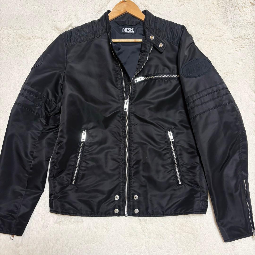 極美品 Diesel ライダースジャケット Lサイズ 池田エライザ着用