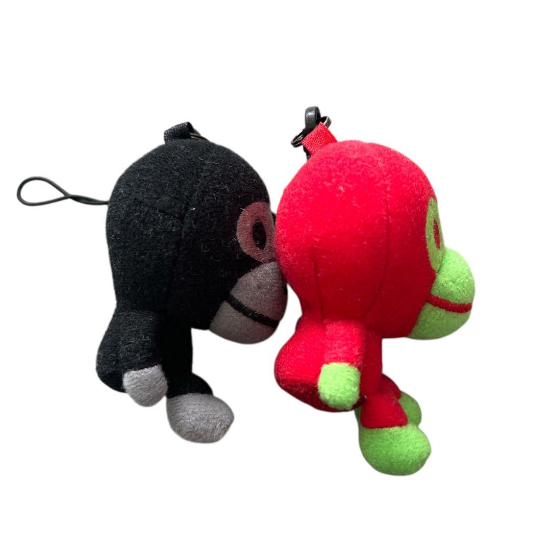 A BATHING APE ベイシングエイプ マイロ マスコット ストラップ2点