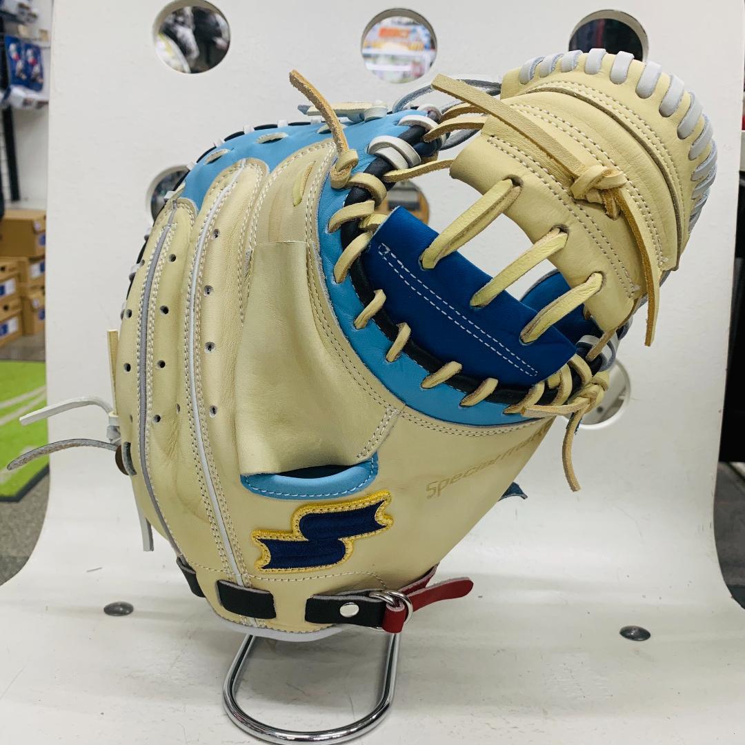 エスエスケイ　限定　軟式用　捕手用　カラフルミット　SMRCM123　型付け済み エスエスケイ（SSK） 【カラフルシリーズ】 限定カラー 軟式用 捕手用