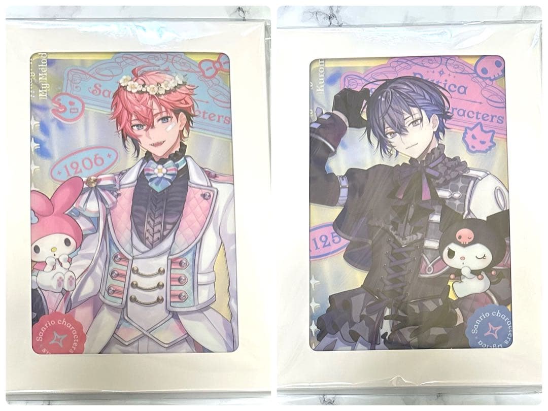 にじさんじ　サンリオ　赤城ウェン　小柳ロウ　アクリルパネル　セット