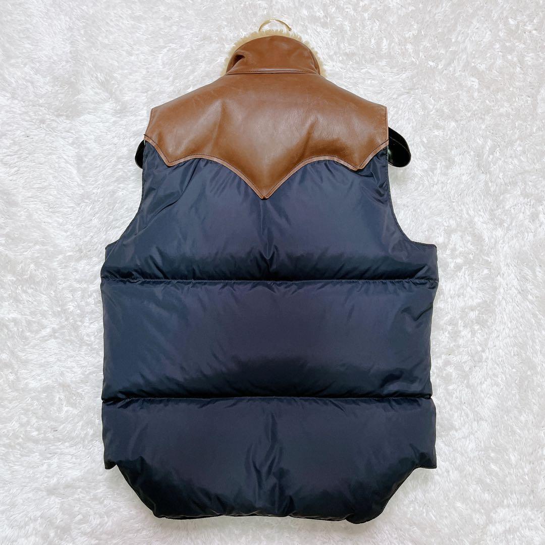 ロッキーマウンテン Rocky mountain ベスト ネイビー 36 日本製 - メルカリ