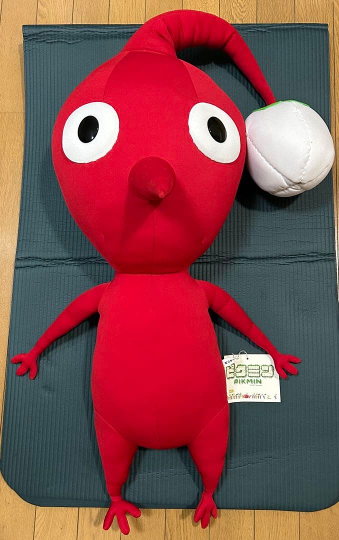 赤ピクミン 抱き枕 L 特大ぬいぐるみ 任天堂 Nintendo