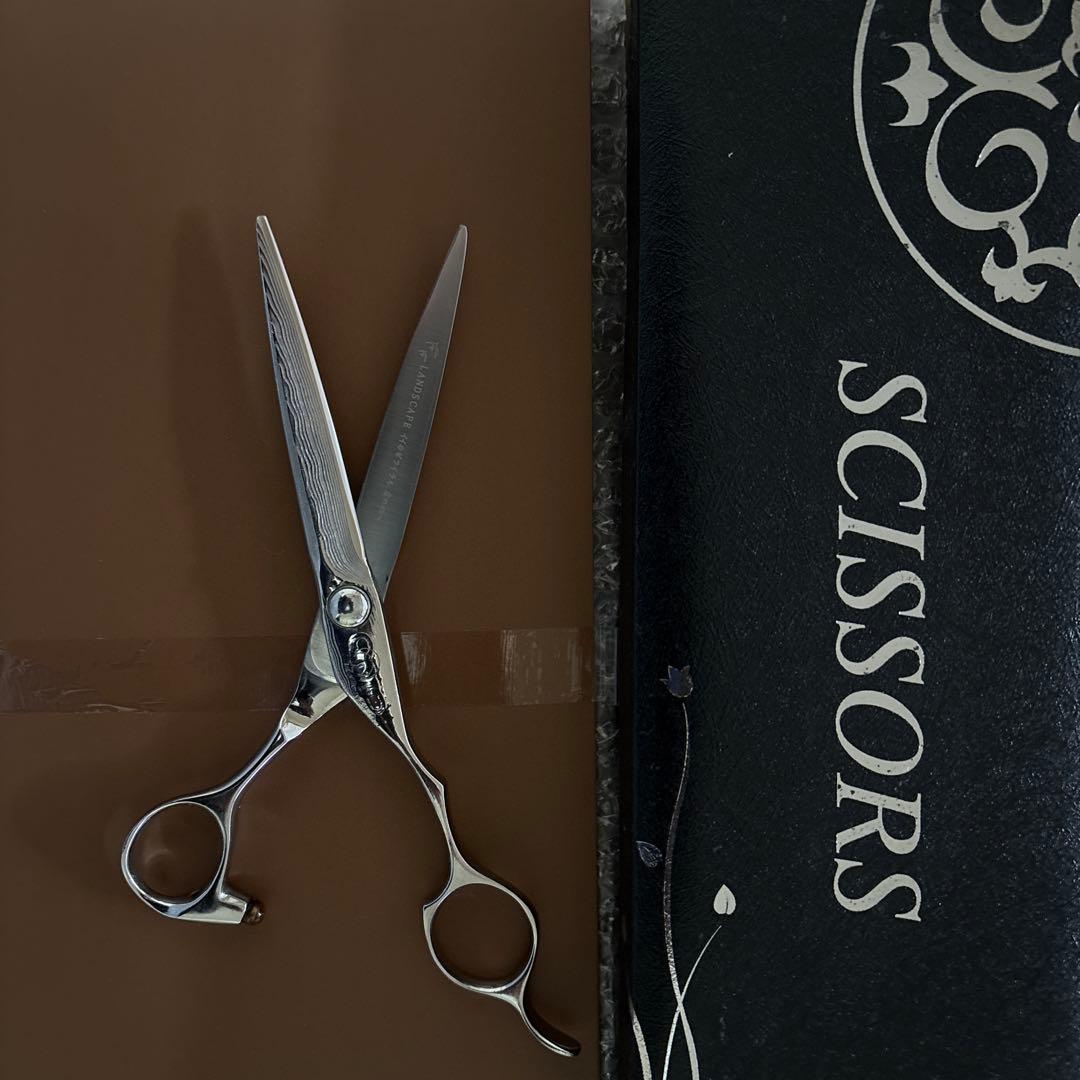 美品　トラックスシザー　PEACE ダマスカス