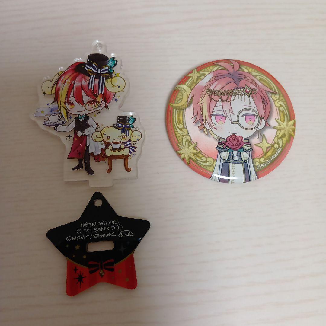 悪魔執事と黒い猫 フェネス ミニアクスタ&缶バッジセット - メルカリ