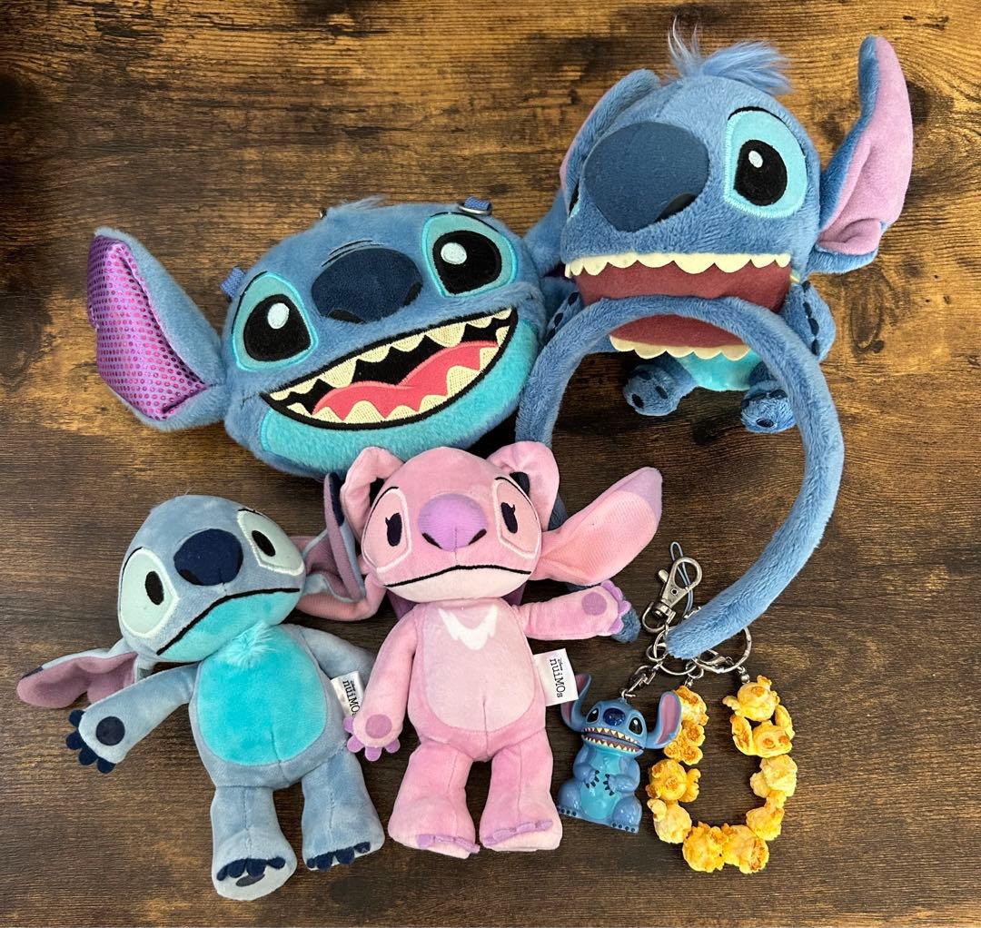 スティッチ ディズニー カチューシャ パスケース キーホルダー