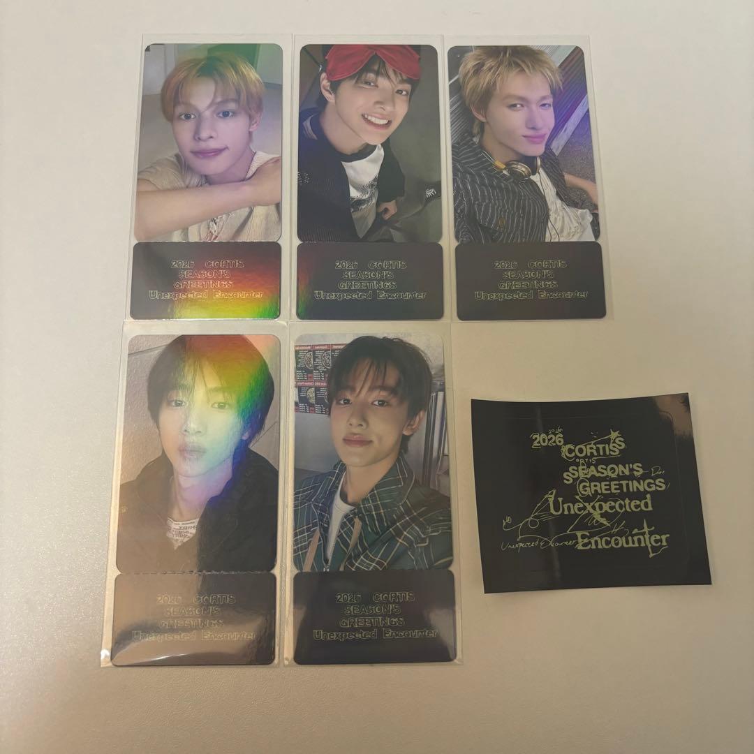 Cortis シーグリ ポップアップ 特典 トレカ セット