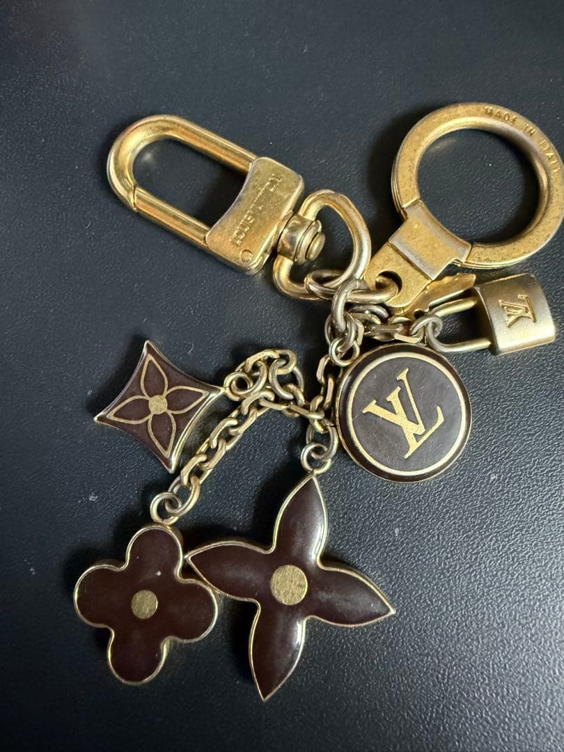 LOUIS VUITTON キーリング モノグラム・フラワー