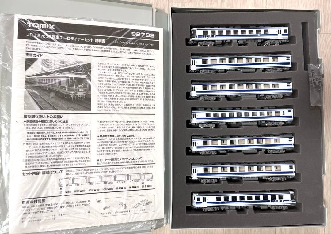 TOMIX JR 12-700系ユーロライナーセット 92799