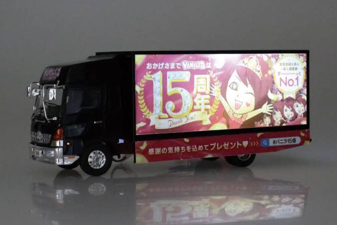 アオシマバニラ宣伝カー コレクションスケール No.SP2 プラモデル