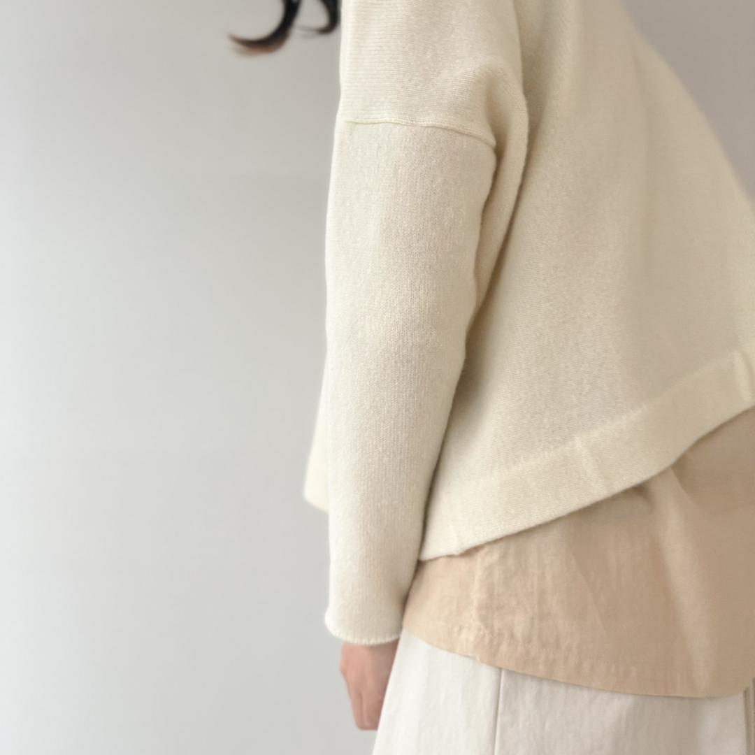 Yoli Short knit ラムウール カシミヤ 24AW ショートニット - メルカリ