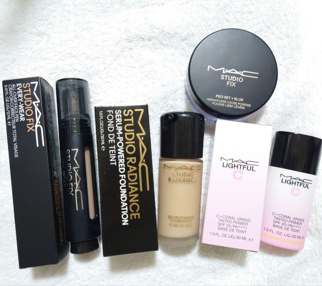 MACベースメイク4点セット