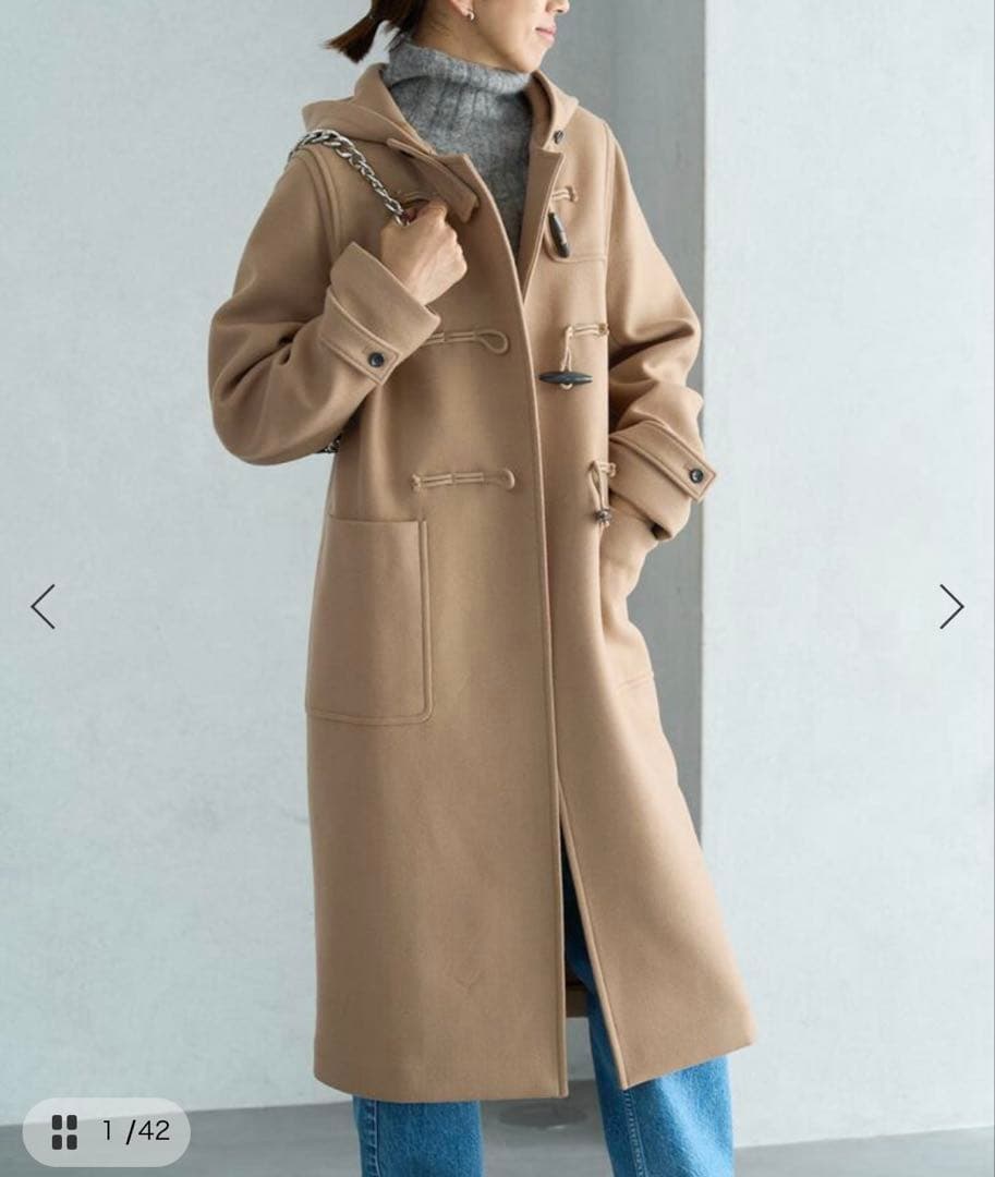 イエナ　ダッフルコート（定価57,200）