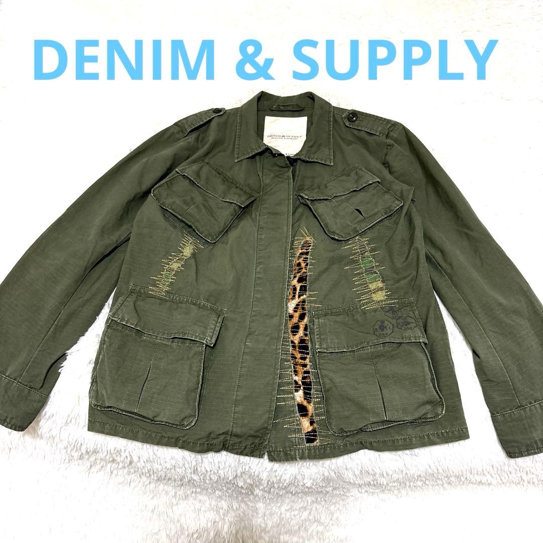 DENIM & SUPPLY RALPH RAURRN ミリタリージャケット S