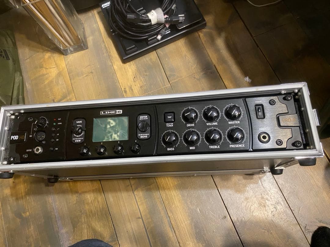 LINE6 POD HD PRO X ラックケース付き