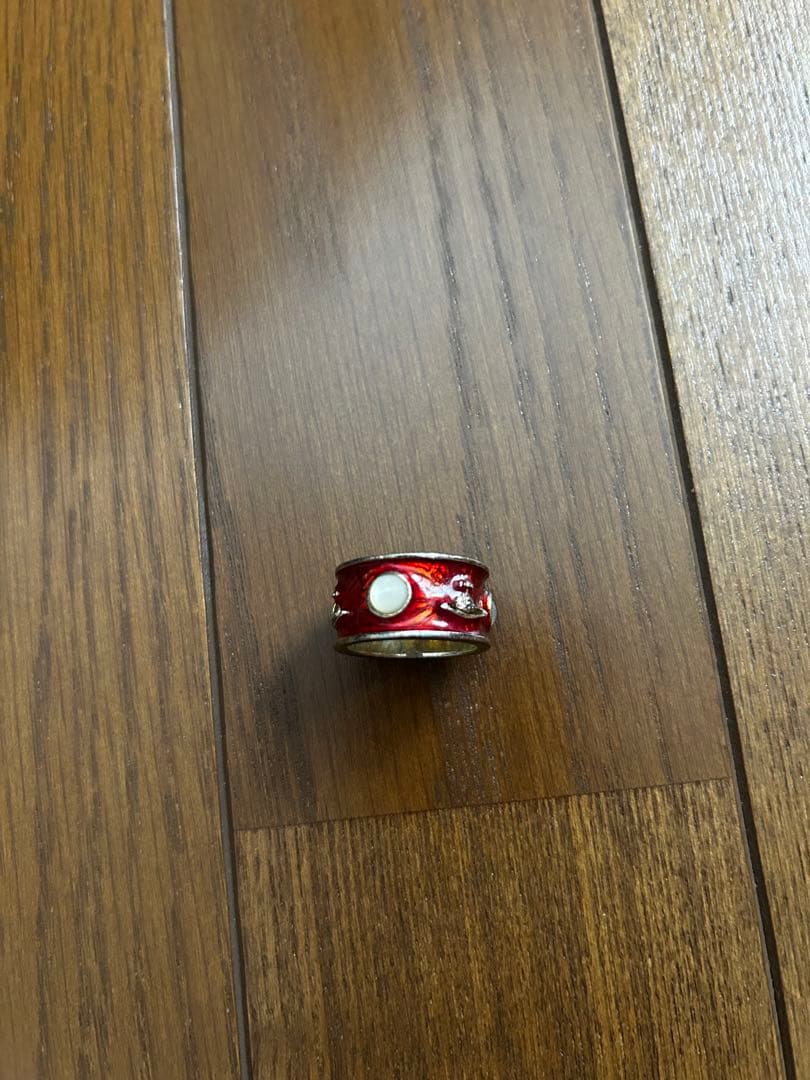 vivienne westwoodキングリング赤