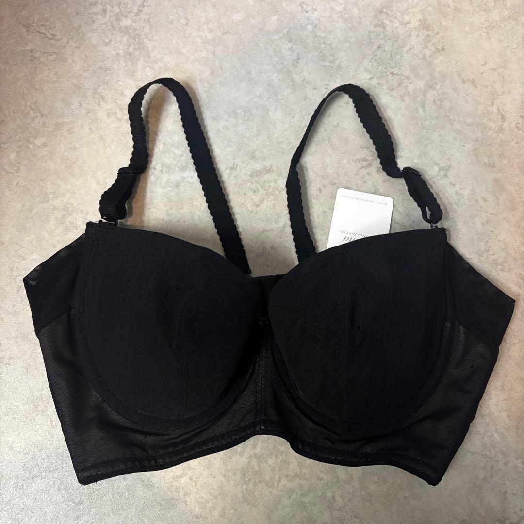 ダイアナ　セミロングブラジャー　E80 ヴィクトリアブラック　新品未使用