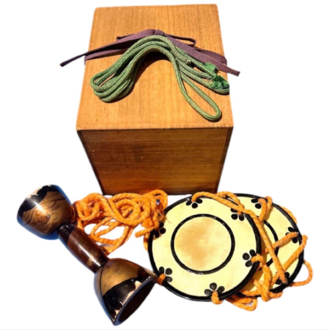 和楽器 小鼓 民芸 鼓 時代物 伝統工芸 つづみ 能楽