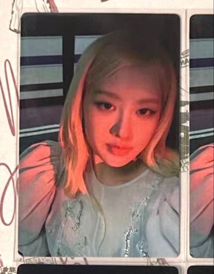 BLACKPINK ロゼ rosie オークランドポップアップ トレカ A