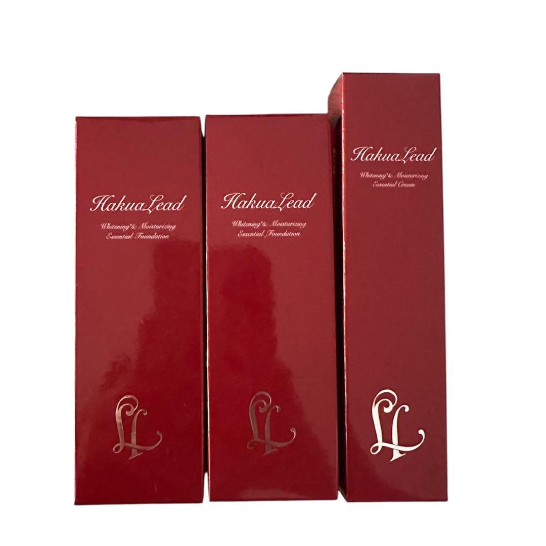 ハクアリード　ファンデーション&クリームセット