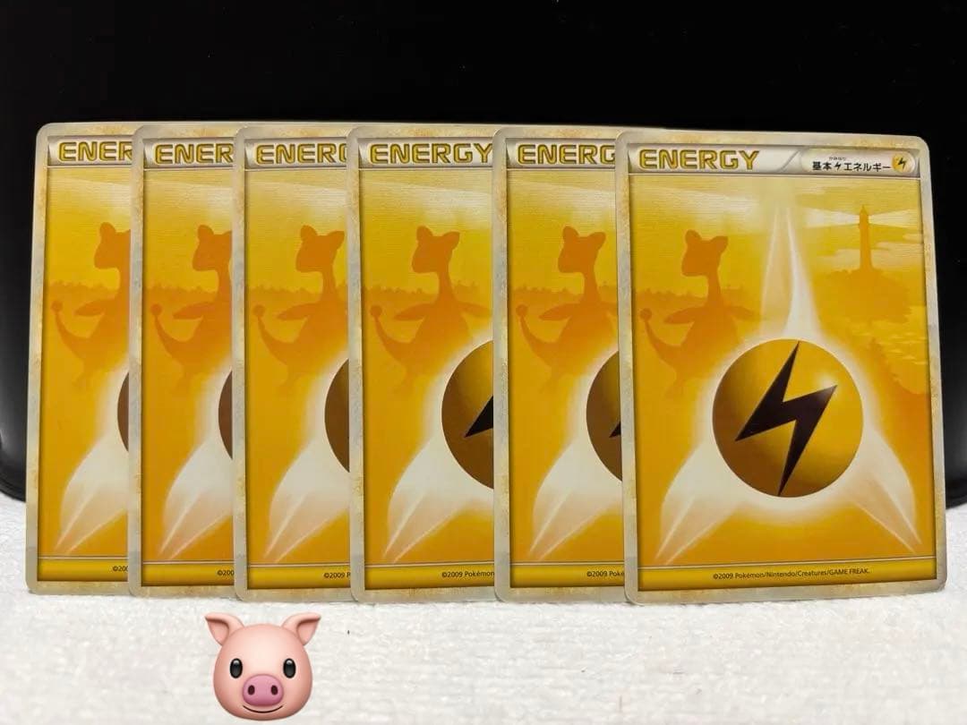 レジェンドエネルギー 雷 6枚セット 基本雷エネルギー(LEGENDキラ)(014/L-P) | プロモ | ドラゴンスター