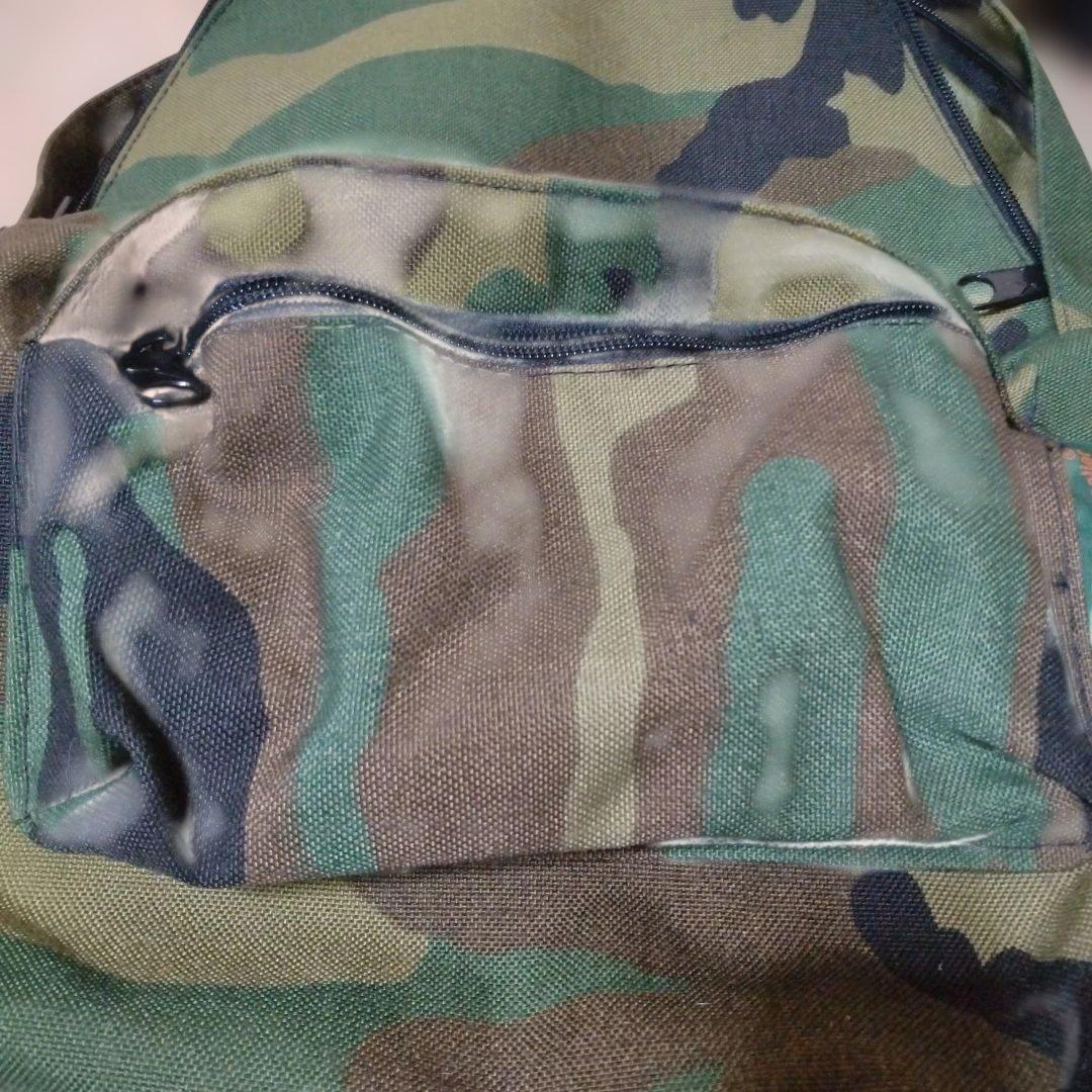美品✨エルベシャプリエ944 デイパックリュック カモフラ迷彩柄 希少