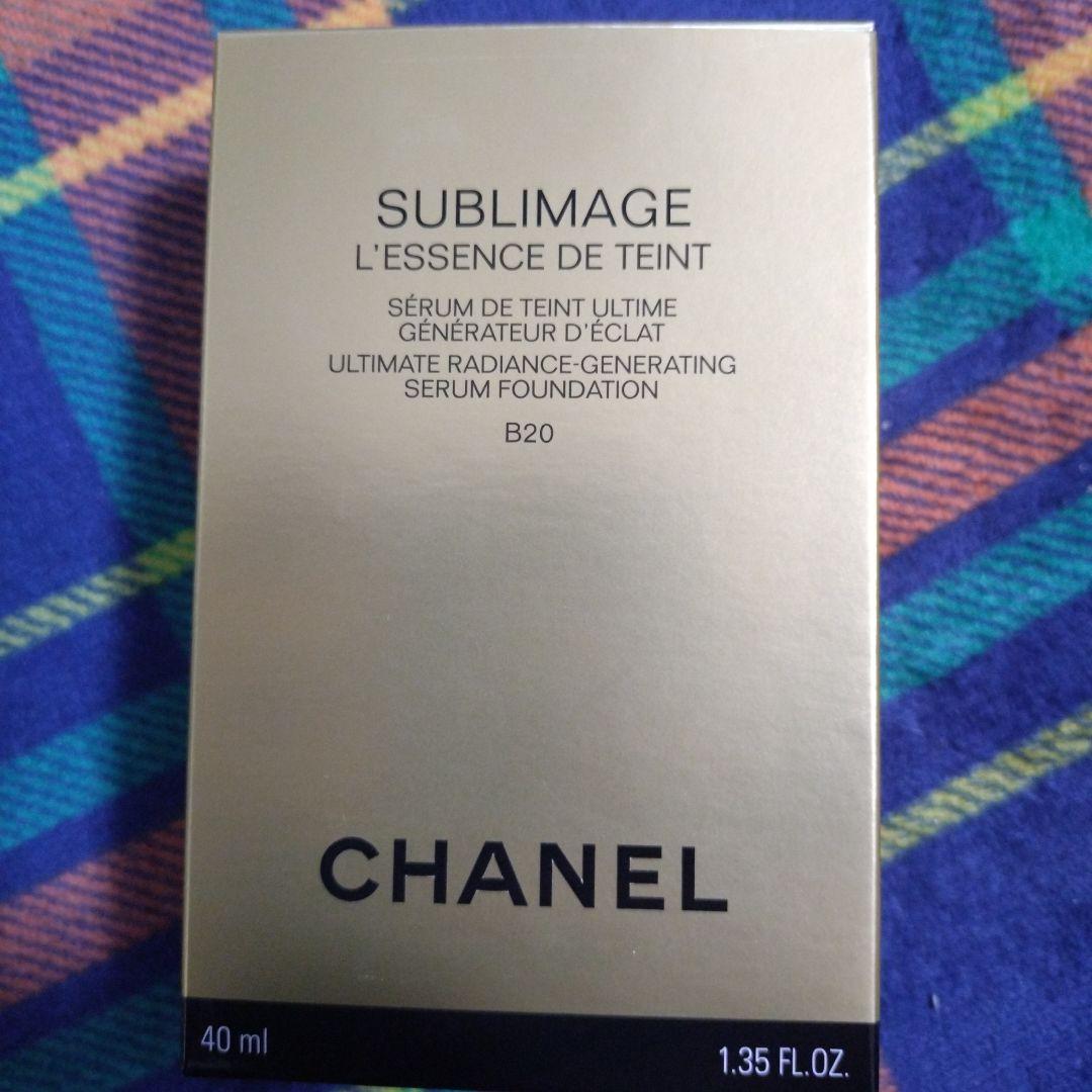ファンデーション CHANEL SUBLIMAGE L'ESSENCE DE TEINT B20