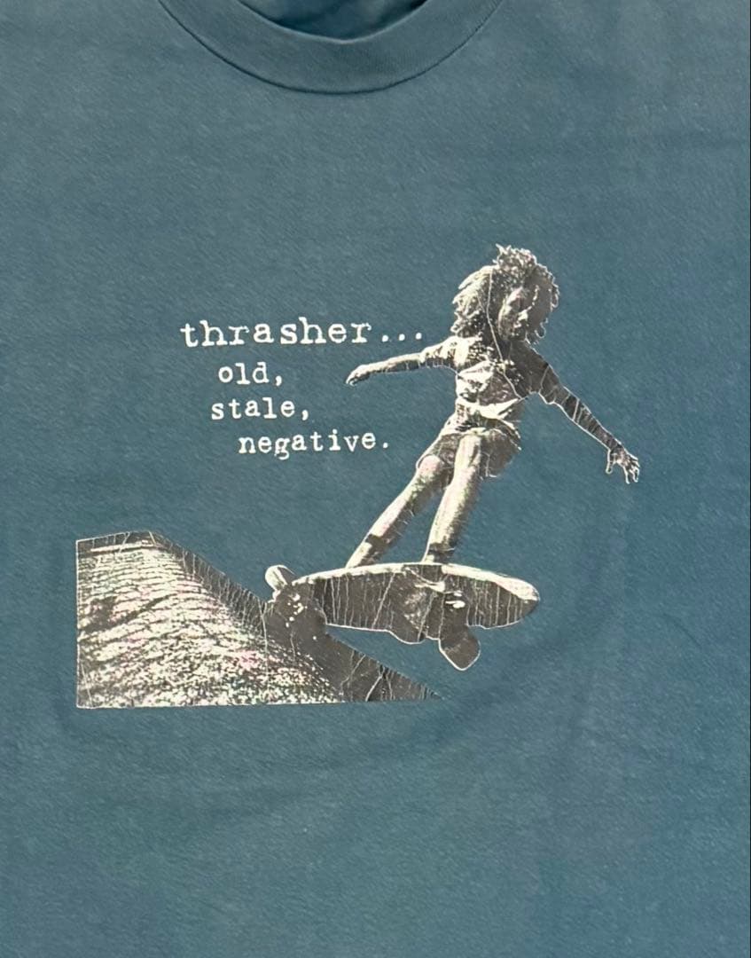 レア！thrasher スラッシャー　当時　オールドスケート　ヴィンテージ