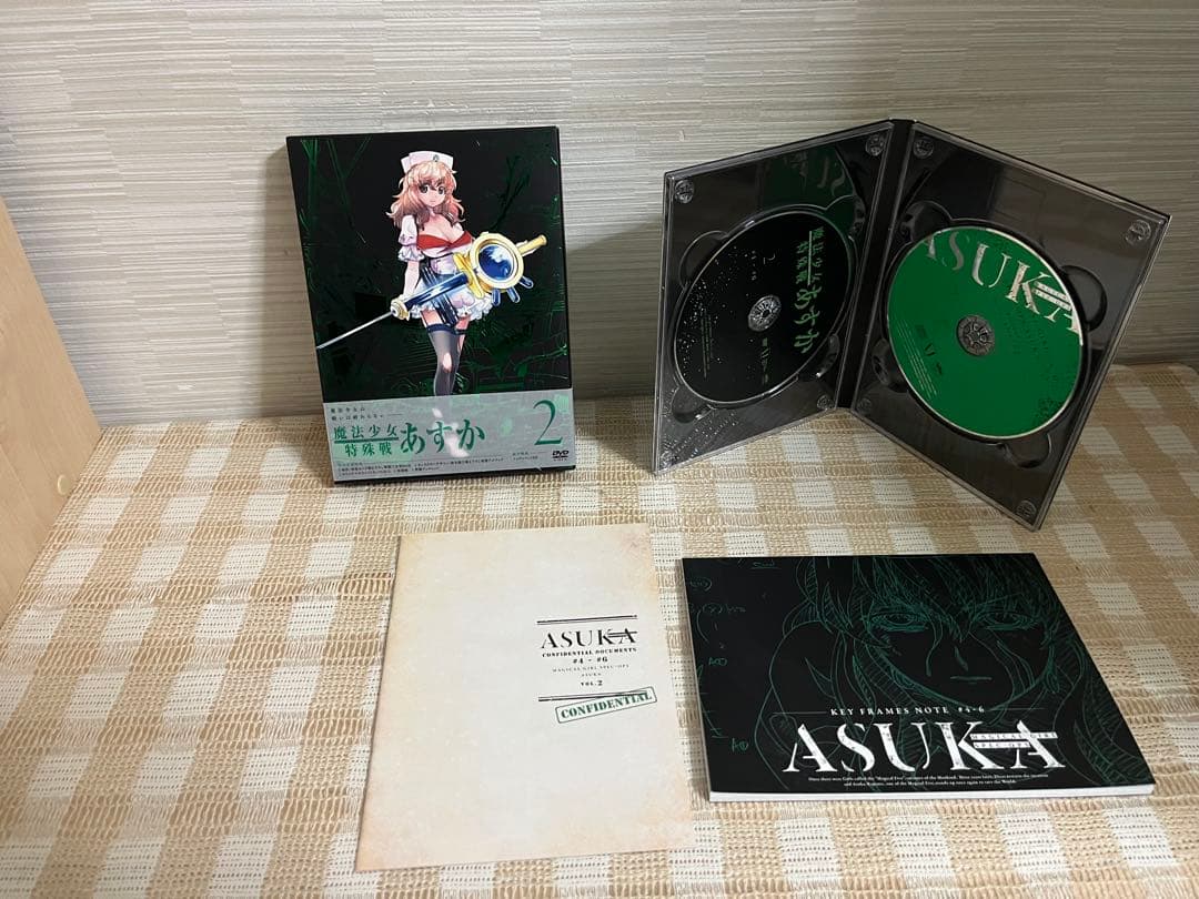 魔法少女特殊戦あすか　初回全4巻セット DVD