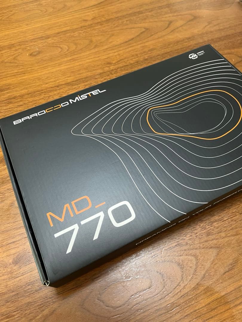 BAROCCOMiSTEL MD770 (日本語配列/赤軸) 分割キーボード