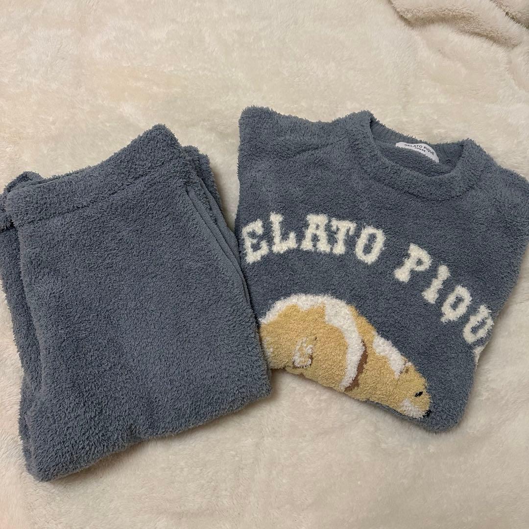 (未使用) ジェラート ピケ べビモコシロクマプルオーバー　Lサイズ