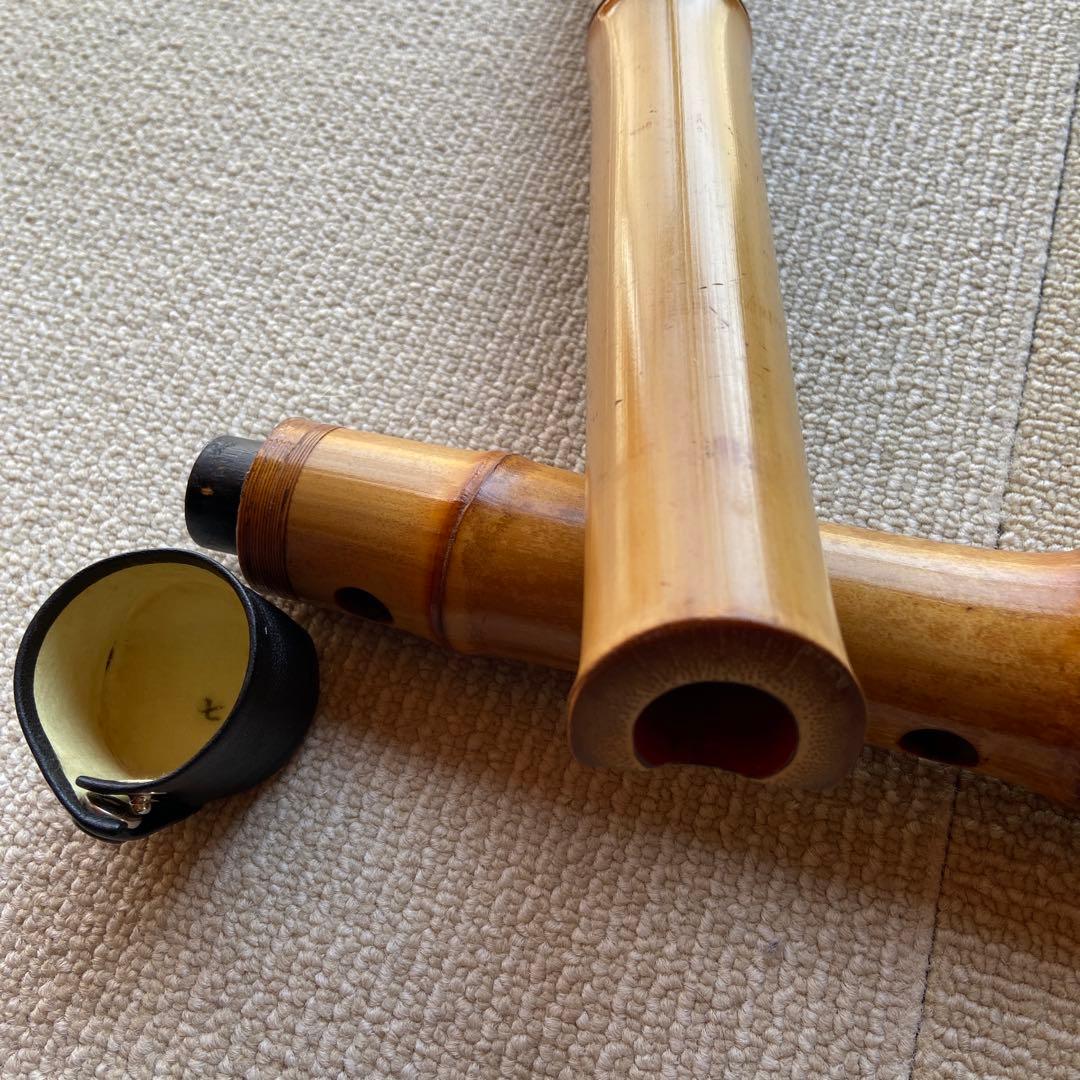 198 尺八 一尺七寸管 古京銘 名管 - メルカリ