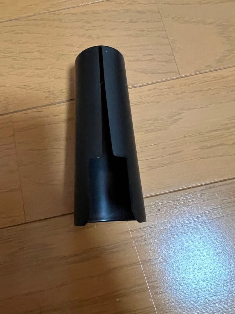 バスクラ マウスピース Focus ボナード 逆締め 金メッキ、キャップ