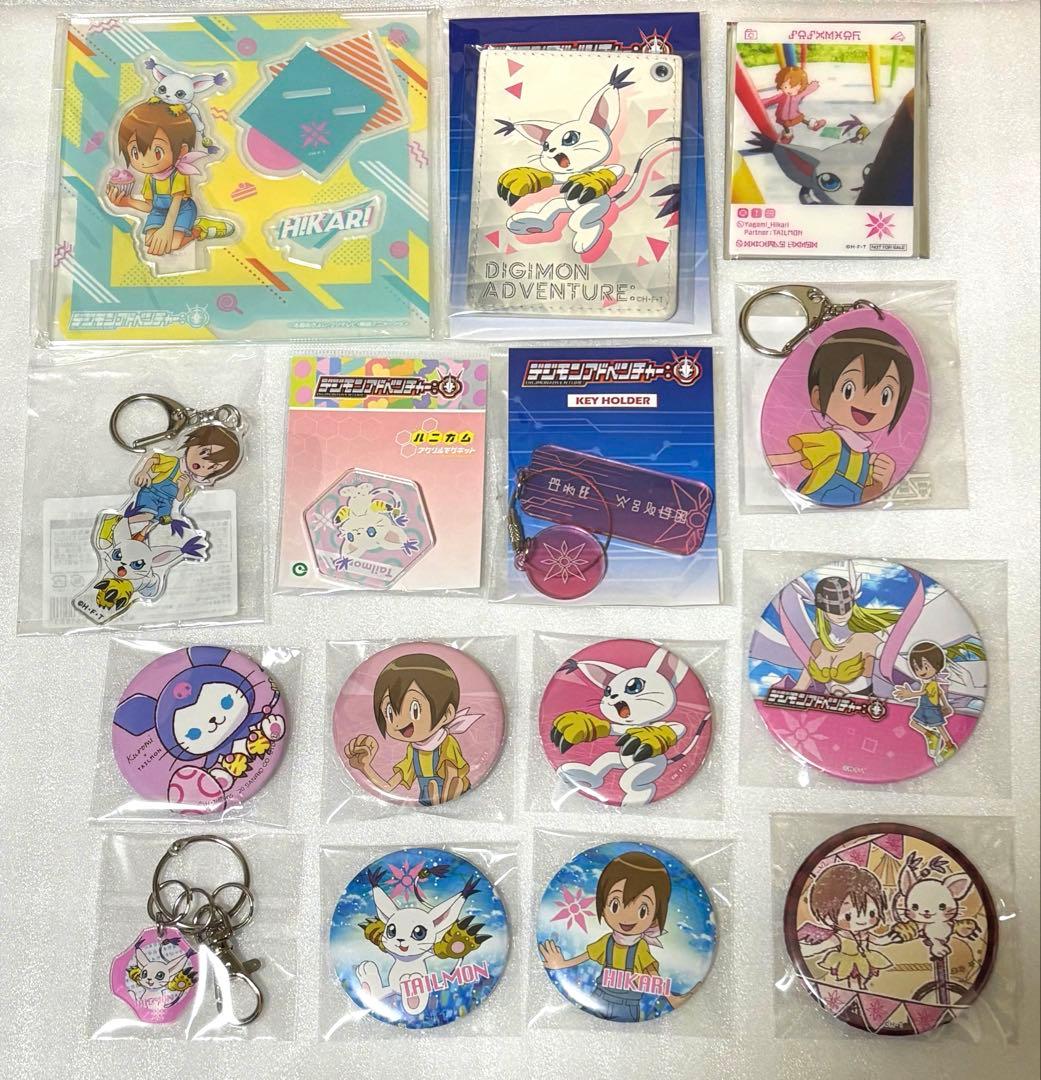 デジモン アクリルキーホルダー トレーディングキーリング 八神ヒカリ