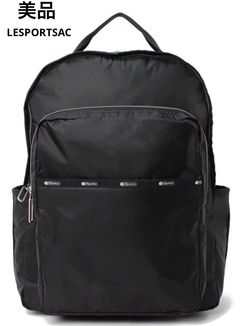 【美品】レスポートサック　ESSENTIAL CARRYALL BPブラック