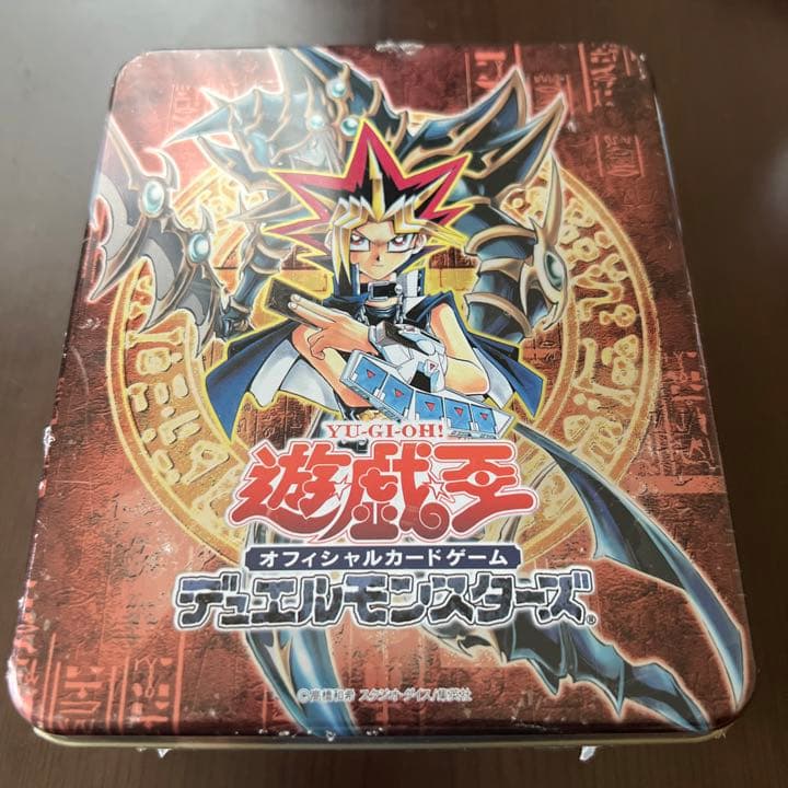 遊戯王 BOOSTER PACK COLLECTORS TIN RARE* Yugioh 2003 Japanese OCG Booster Pack Collectors Tin Opening