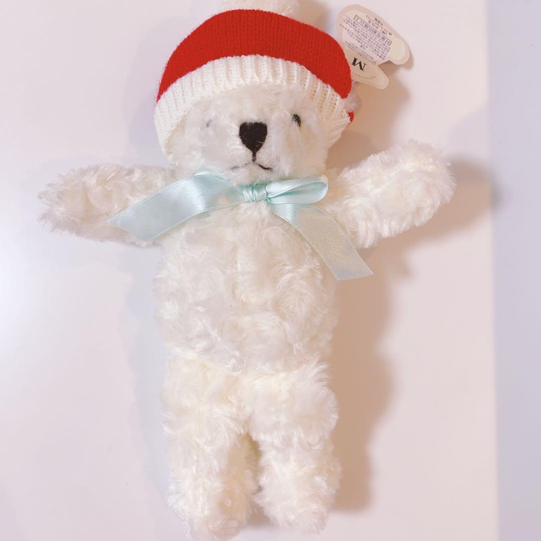 アカチャンホンポ テディベア しろくま くま ホワイト クリスマス