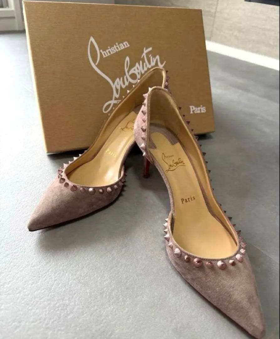 Christian Louboutin スエードパンプス 38
