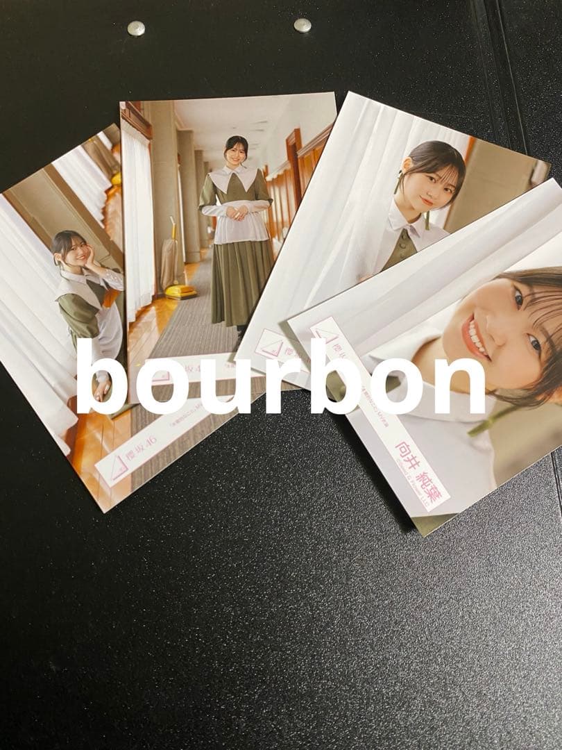 IWTC 櫻坂46 生写真 コンプ ジャケット 本質的なこと 向井純葉 4種