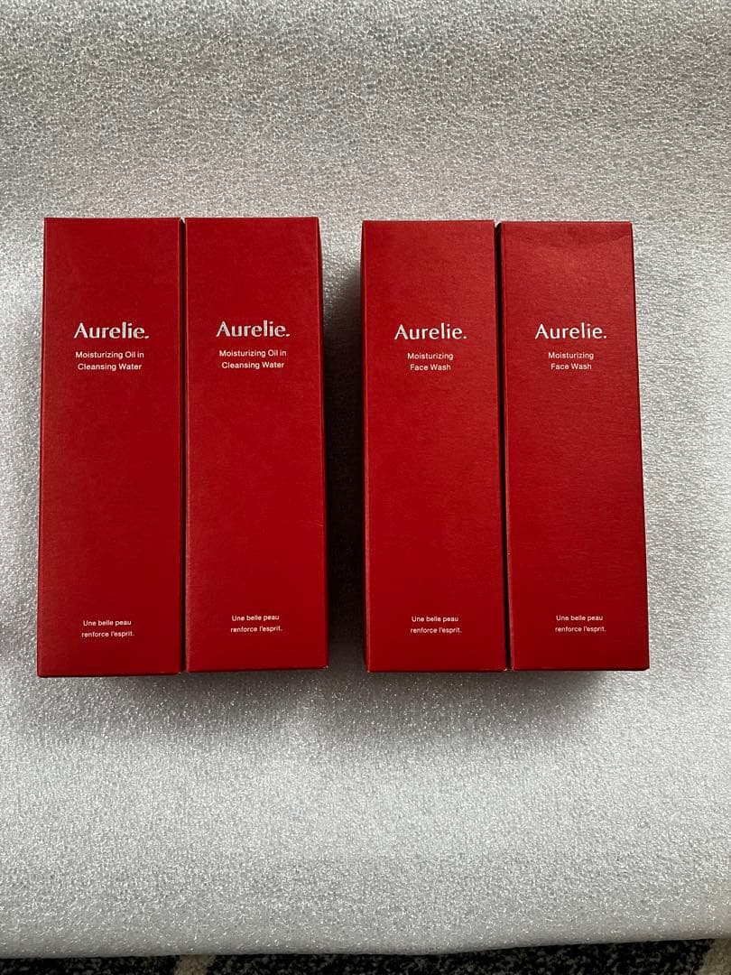 お値下げ　Aurelie 新品未開封品　クレンジング、洗顔料　各２本　4本セット