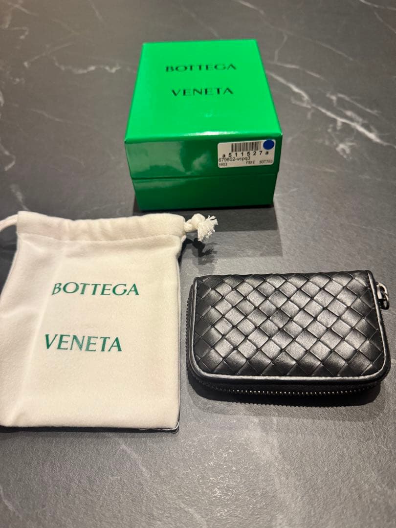 ボッテガヴェネタ BOTTEGA VENETA ケース 小銭入れブラック