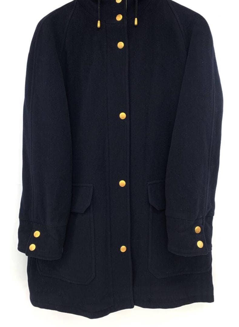 T01/078 Burberrys バーバリー フード付 ジップアップコート