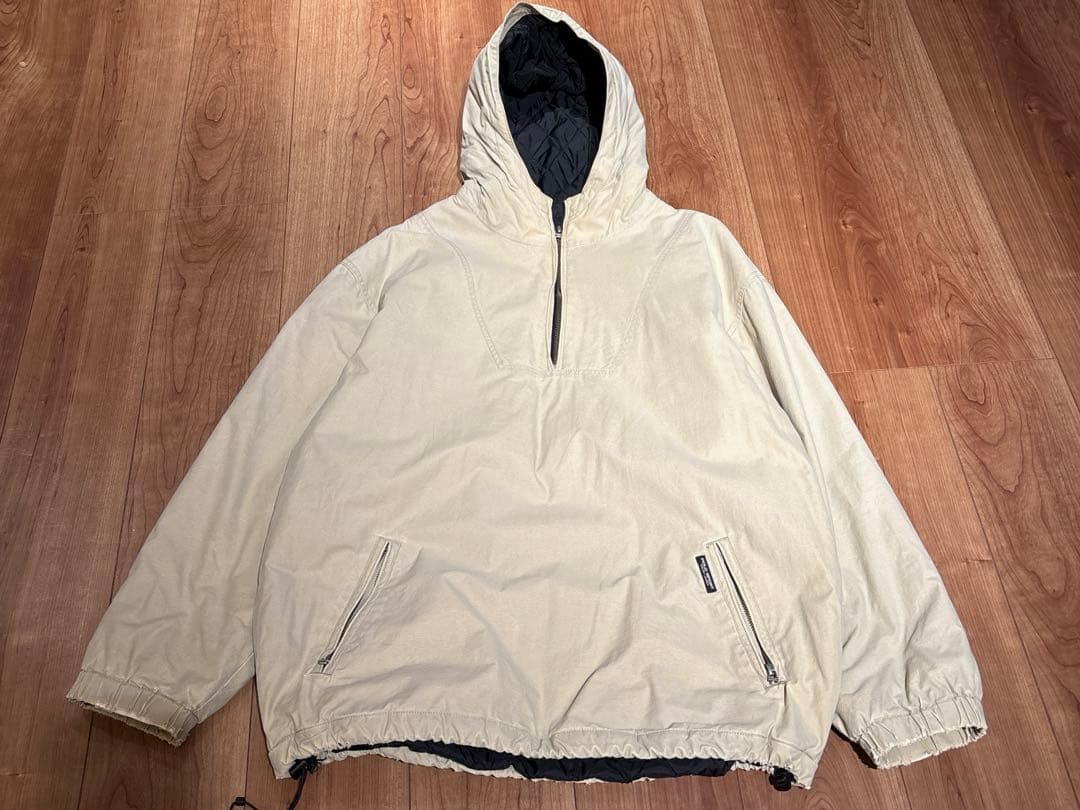 Polo Sport ポロスポーツ アノラック 90s 90s~00s POLO SPORT Cotton-Nylon Anorak Parka 灰 XL ポロスポーツ