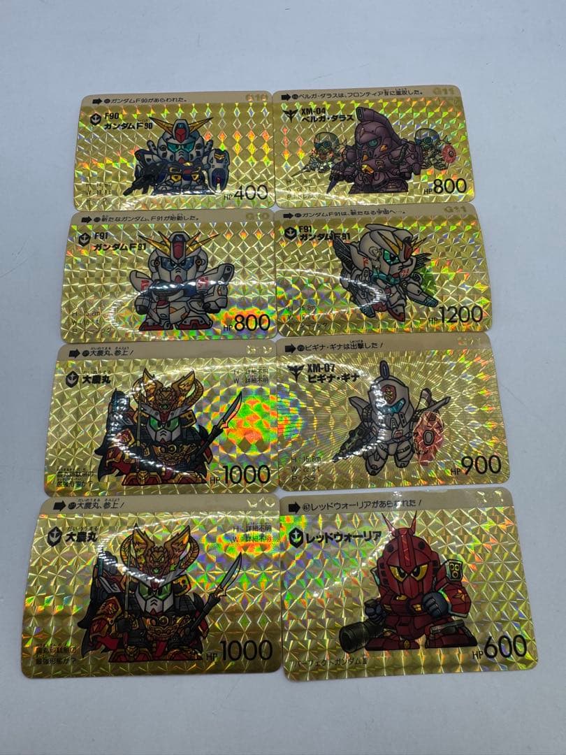 SD ガンダム 外伝 カードダス G10 G11 G12 8枚セット - メルカリ