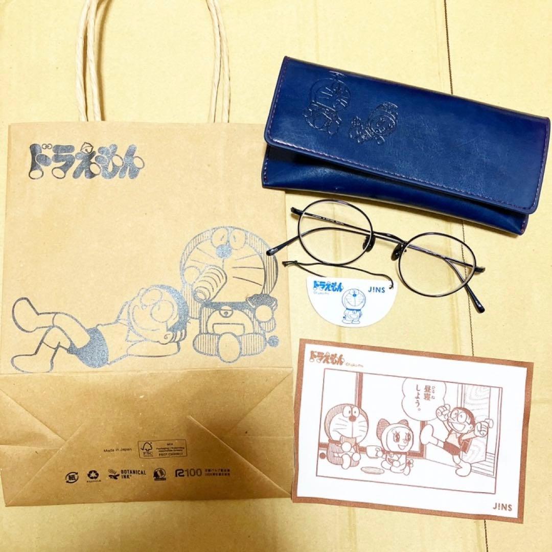 ⭐︎新品　ドラえもん　ジンズ　JINS メガネ　のび太タイプ　まるメガネ　眼鏡