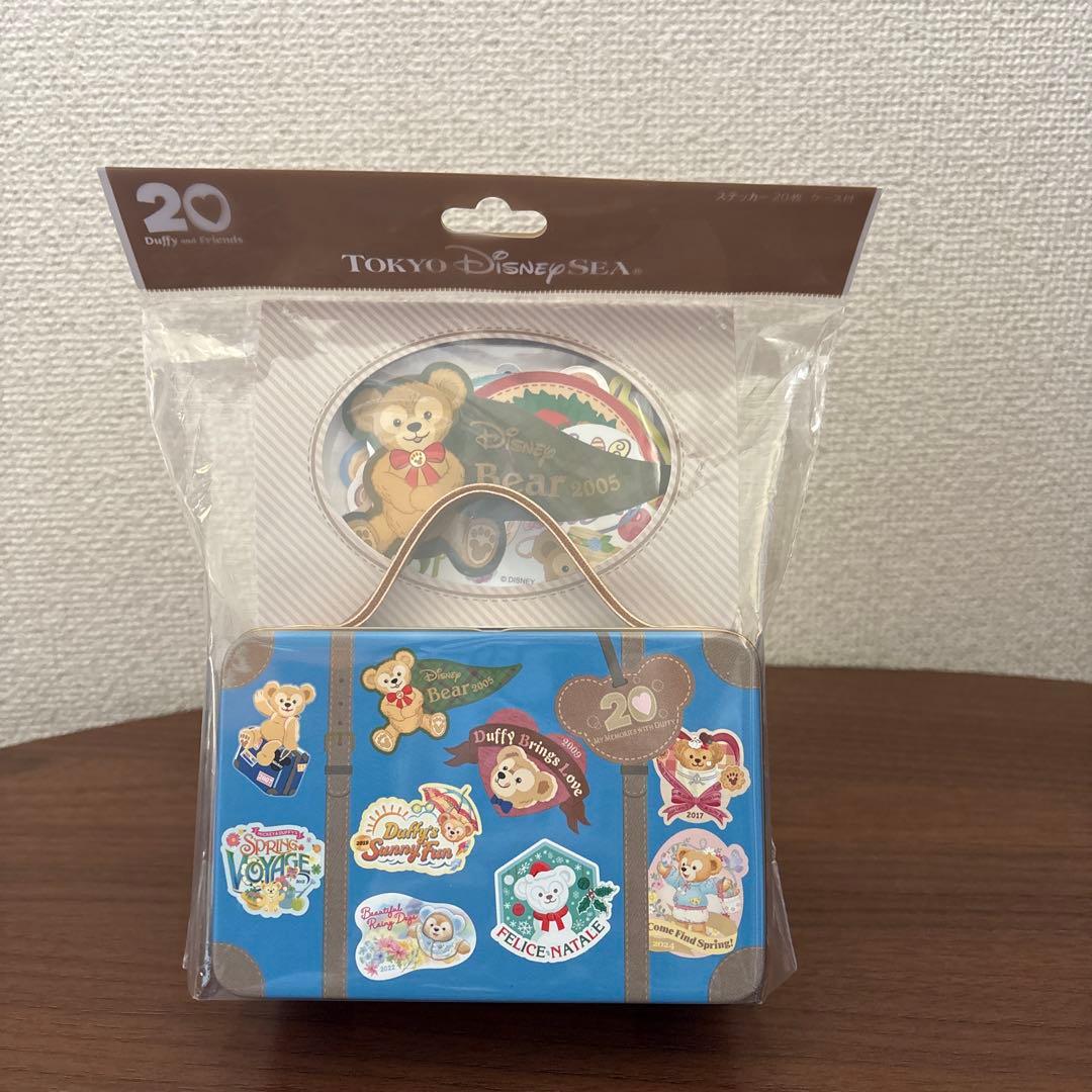 ダッフィー 20周年 ステッカーセット 20枚入り ディズニーシー