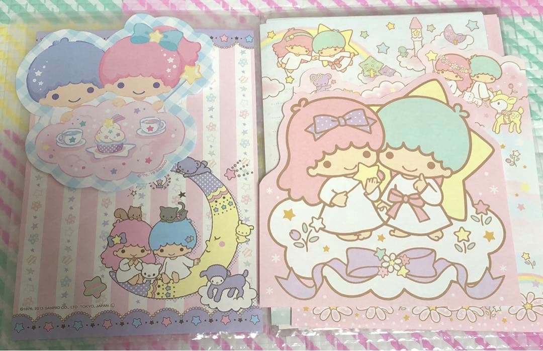 キキララ メモ帳 おすそわけファイル サンリオ 平成レトロ レター