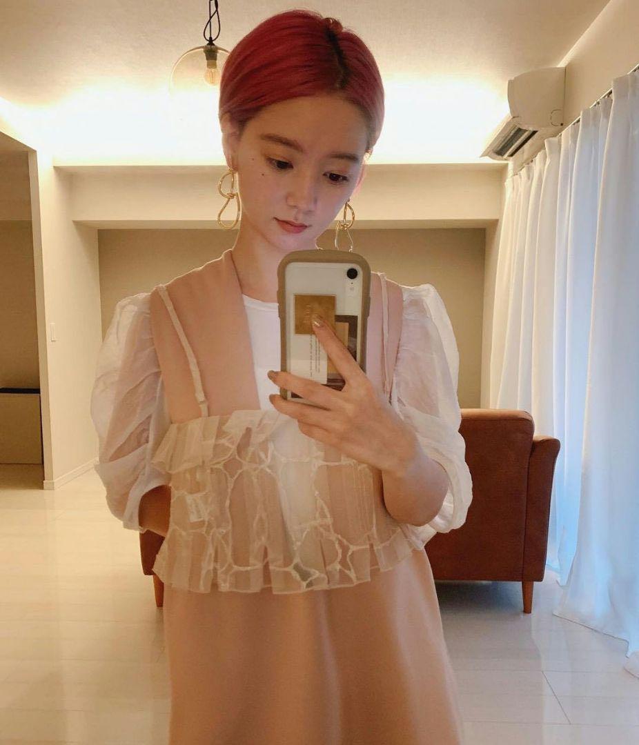 トップス washi corset leinwande Black Fenix Reversible Linen Corset