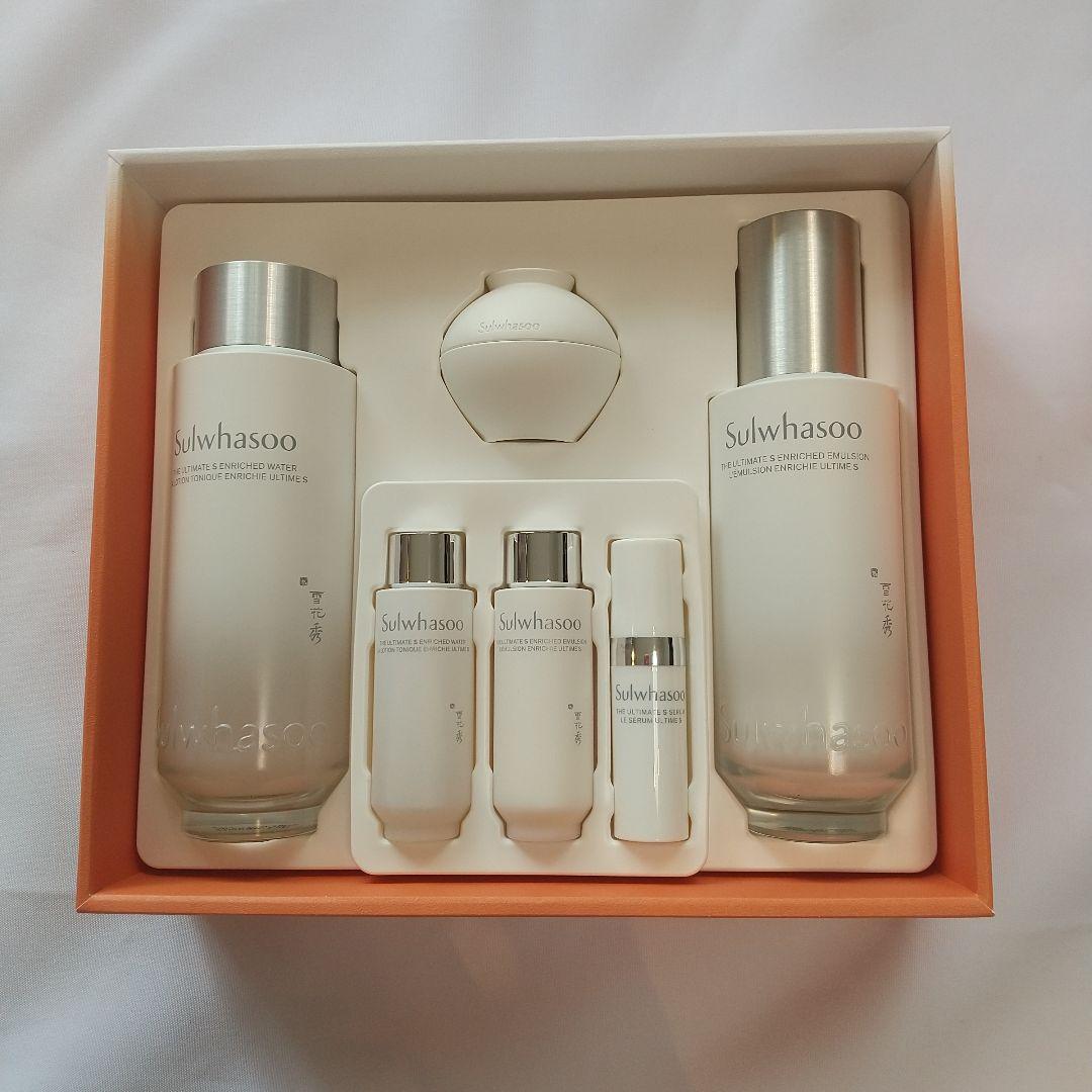 ☆ソルファス 韓国化粧品雪花秀珍雪化粧水乳液セット☆